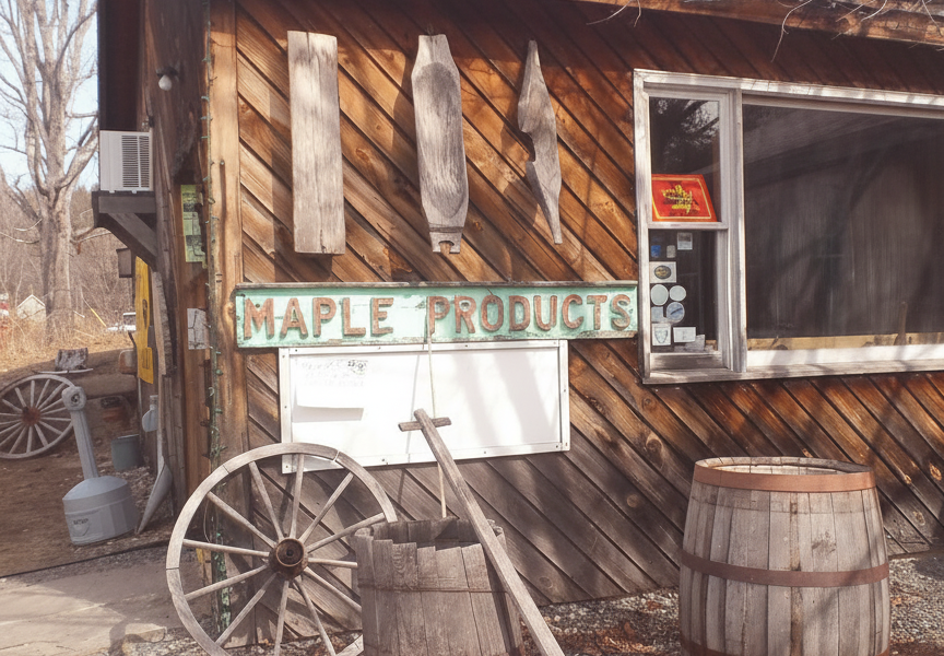 Maple syrup sugar shack, Ontario