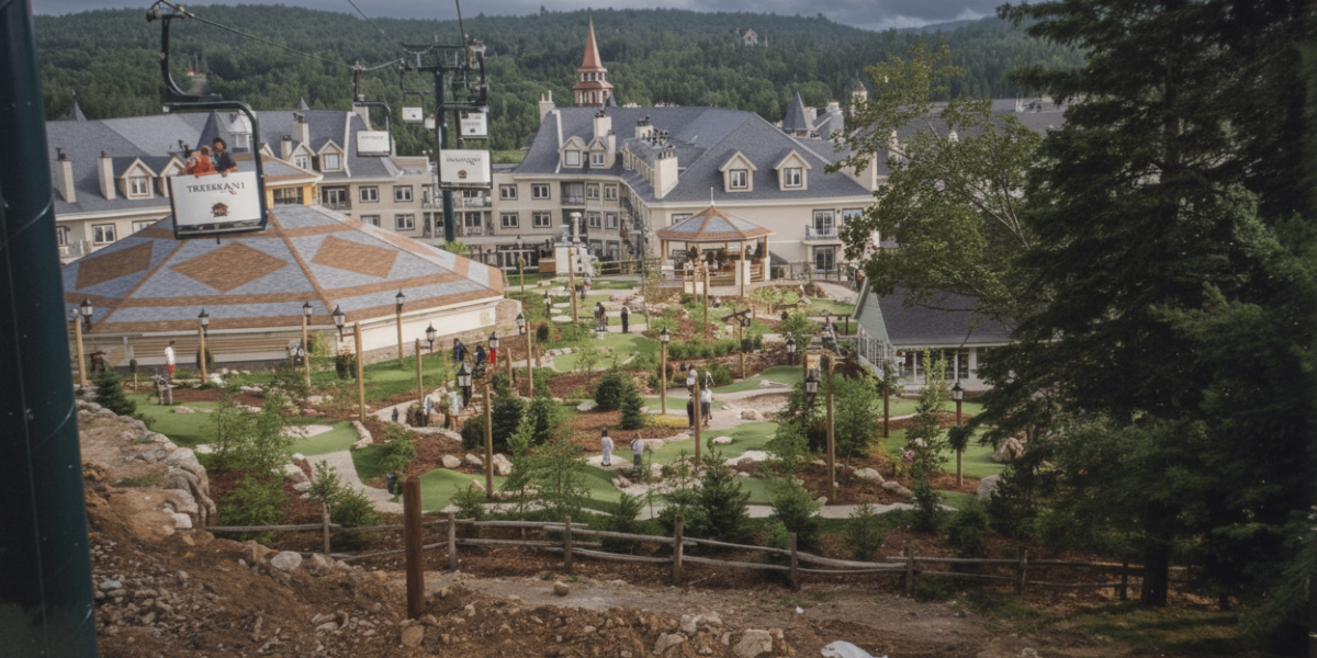 Mont Tremblant ski resort, Quebec